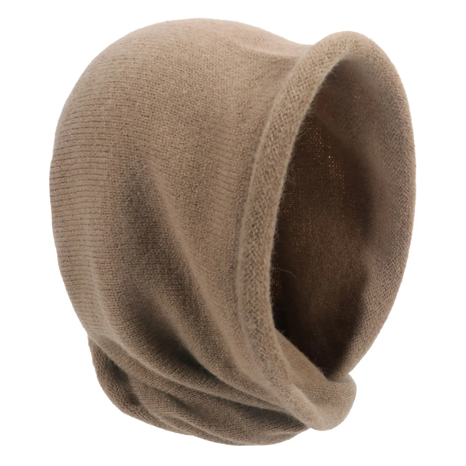 Bufanda de invierno nueva para mujer, sombrero todo en uno, tejido de Cachemira de imitación, capucha DIY, diadema preatada, bufanda con capucha, cubierta para la cabeza