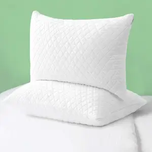 Cool Gel Bamboo Shredded Memory Foam Pillows Shredded Sleeping Good For Side And Back Sleeper