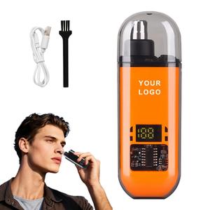 0728 2025 New Mini Nose <b>Shavers</b> Rechargeable <b>Shaver</b> Easy One-button Use Portable Hair Trimmer for Men - Product Image 3
