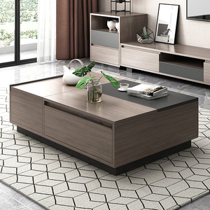 Đa Chức Năng Hình Chữ Nhật Tiết Kiệm Không Gian Bàn Cà Phê Thông Minh Với Lưu Trữ - Product Image 6