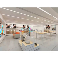 Headset Cabinet Retail Shop Fixture Design Headset Cabinetheadphone Design Accessory Mall Bottoms ODM