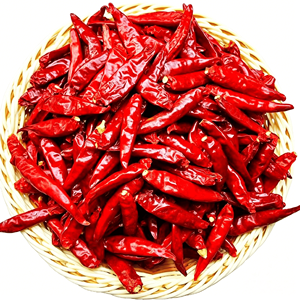 Peperoncino Rosso Intero Essiccato Naturalmente all'Aria Senza Stelo per Hot Pot, Condimento, Catering, Lavorazione Alimentare, Grandi Quantità - Product Image 3