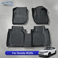 Tapis de sol de voiture 3D en TPE pour Honda VEZEL, sur mesure, imperméables, pour toutes les saisons