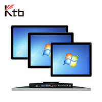 KTB Panel PC Industrial Todo en Uno de 12, 15, 17 y 19 Pulgadas, Computadora Industrial de Montaje en Pared para Fábrica y Automatización con 2*RS232 2LAN