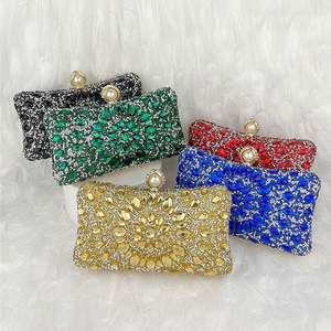 Bolsos de Noche de Cristal con Cuentas y Pedrería para Novia, Boda, Fiesta de Graduación - Product Image 4