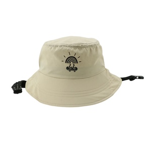 Chapeau de surf personnalisé en polyester de haute qualité, imperméable, avec sangle de menton réglable, chapeau de soleil pour hommes et femmes - Product Image 2