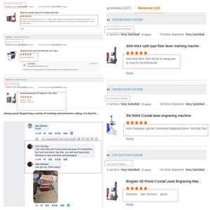 เครื่องแกะสลักเลเซอร์แบบพกพา30W 60W 100W เครื่องแกะสลักโลหะด้วยแสง UV สำหรับเหล็กอลูมิเนียม - Product Image 5