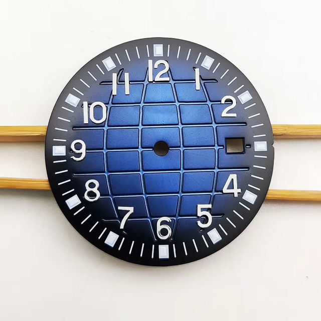 Custom Made Eco-Friendly Stainless Steel Mechanical Watch Dial with Logo and Numbers
