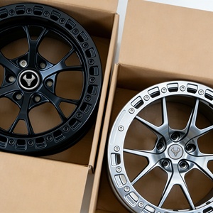 GRAYFOX Jantes de course en aluminium 5X112 5x120 6x135 Beadlock forgées tout-terrain pour BMW Benz Ford Raptor <span class=keywords><strong>Toyota</strong></span> <span class=keywords><strong>Supra</strong></span> GR A90 <span class=keywords><strong>MK4</strong></span> - Product Image 3