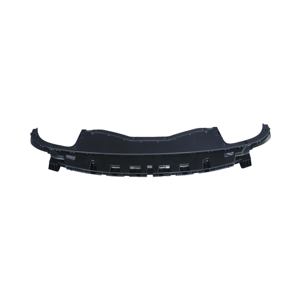 New Condition Black Front Bumper Spoiler Screw-On Accessory for ID.4 X Electric Vehicles 2020-2024 Oil Parts Image 2
