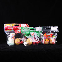 Custom Logo Bedrukt Herbruikbaar Vers Houden Fruit Groente Salade Opslag Warmte Afdichting Doorzichtige Plastic Voedsel Veilige Verpakking Zakken