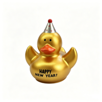 Jouets de bain pour bébés en caoutchouc imprimés sur mesure pour les fêtes de Noël et du Nouvel An, 2 pouces, mini, petits, uniques, en vrac
