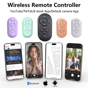 <span class=keywords><strong>Remote</strong></span> Control D18 untuk TikTok YouTube Instagram, Pengontrol Video Kamera Selfie Nirkabel untuk iPhone Android <span class=keywords><strong>iPad</strong></span> - Product Image 6