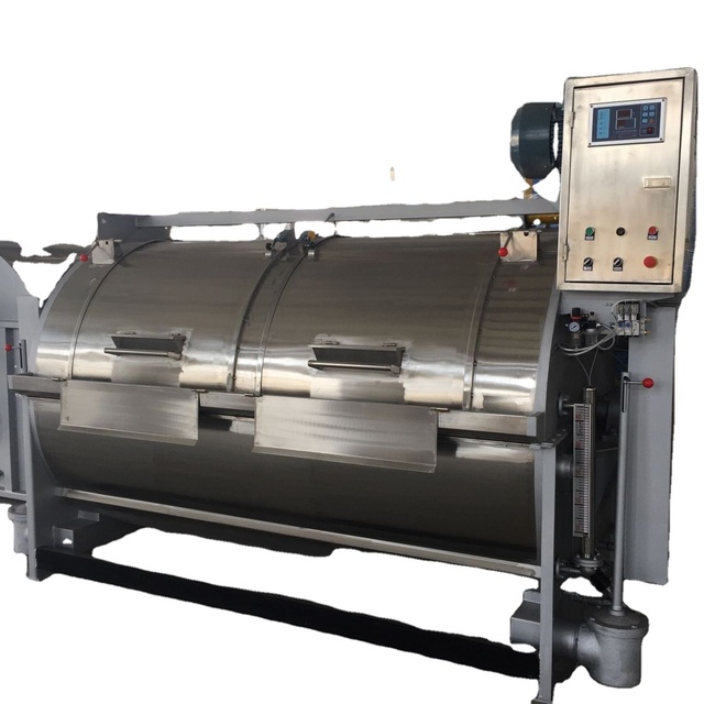 New 220V Electric Fuel Industrial Washing Machine 20KG Capacity 30KG-300KG Dryer for Hotels Laundries Includes Ironing Features
