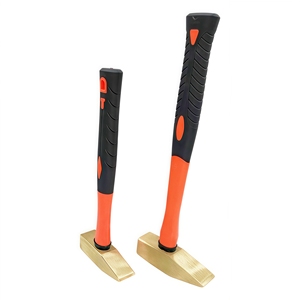 Bán buôn không phát ra tia lửa al-br chữ thập pein engineers' búa với Non-Slip xử lý cho xe bảo trì và tàu <span class=keywords><strong>derusting</strong></span> - Product Image 2