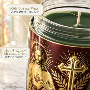 Ensemble de bougies parfumées faites à la main en gros, avec croix, Sacré-Cœur de Jésus, Bon Pasteur, Pâques, Noël, Nouvel An, cadeaux religieux - Product Image 4