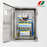 Tableau de distribution basse tension homologué CQC 220V/380V 4kA résistant aux courts-circuits IP54 10~80A pour usage intérieur