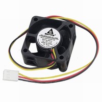 Ventilateur axial haute vitesse Gdstime GDA4020 DC 12V sans balais 40mm à roulement à huile 3 broches FG 6000 tr/min avec dissipateur thermique en plastique pour boîtier d'ordinateur CE ROHS
