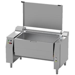 150-Liter Electric Tilting Bratt Pan with 15400 W 400/3V Motor Commercial <b>Fryer</b> on Supports 1600x900x930mm-18EM5150 EURAST - Product Image 1