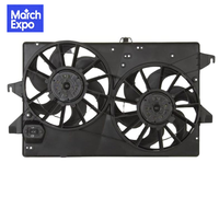 Conjunto de Ventilador de Radiador OEM de 12V con Motor OE 98AB8C607 para Ford Focus I 1.6L 1.8L 1998-2004, Ventilador de Refrigeración Electrónico