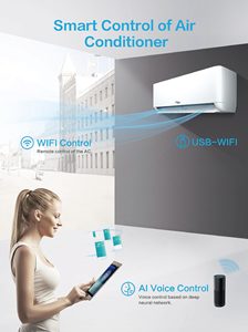 Suitable HJI 12000BTU Split Type Air Conditioners Low Noise <b>Cooler</b> Wall Mounted Mini Split Air Conditioner Cooling Heating - Product Image 5