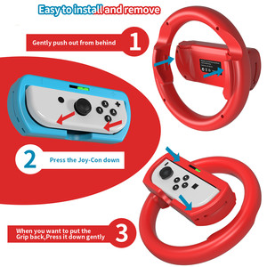 Volant 2-en-1 JYS OEM/ODM pour Switch <span class=keywords><strong>Joycon</strong></span>, accessoire pour jeux de course - Product Image 3