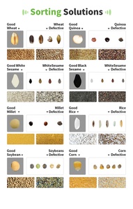 Đa chức năng lựa chọn Multigrain màu SORTER hoàn toàn tự động lựa chọn mè trắng/lúa mạch/hạt dưa màu SORTER - Product Image 3