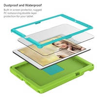 Étui de tablette pour enfants avec poignée en EVA, moulage privé, pour iPad Air 11 pouces 2024 (26x20,5 cm)