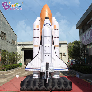 Globo Inflable Resistente con Forma de Nave Espacial, Modelo Inflable Personalizado, Cohete Inflable Gigante para Publicidad y Decoración de Eventos - Product Image 3