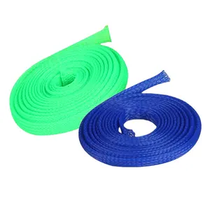 Pet Expandable Sleeving for Electrical Cable Wire Protecting Braided Mesh Tube Wire Protect Sleeving