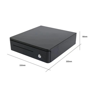 Cajón de efectivo de acero para supermercado TOTALPOS, sistema POS RJ11 RJ12, compatible con 5 compartimentos, caja de dinero duradera con recubrimiento en polvo - Product Image 3