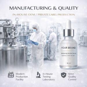 Suero Blanqueador Anti-Manchas, Iluminador y Unificador del Tono de Piel, Corrección de Pigmentación, Marca Privada OEM ODM, Suero Cosmético - Product Image 4