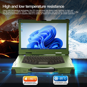 Ordinateur portable robuste étanche IP65 15,6 pouces Double batterie 4G 5G GPS pour inspection sur le terrain et patrouille LZ1561-007 Étanche IP65 - Product Image 6