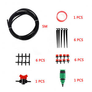 5m 10m 15m Micro-arroseurs Pulvérisation Eau De Refroidissement Hydratant Irrigation De L'eau Kit D'arrosage Automatique Ensemble Irrigation Goutte À Goutte Jardin - Product Image 5