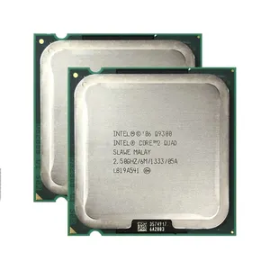 2 Pcs * 인텔 코어 2 쿼드 Q9300 2.5 GHz 쿼드 코어 쿼드 스레드 CPU 프로세서 6M 95W LGA 775