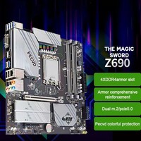 Carte mère Z690 de haute qualité, prend en charge LGA1700 DDR4 Usb3.2, carte mère de bureau, ordinateur