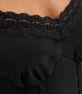 Vestido de Fiesta Personalizado de Fábrica para Mujer, Elegante, Sexy, con Espalda Descubierta, Corte en A, Verano, Negro, Bordado, Sin Mangas, Largo hasta la Pantorrilla - Product Image 4