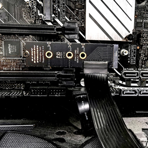 Adaptador de Tarjeta Riser para SSD, Cable de Extensión <span class=keywords><strong>PCIE</strong></span> 4.0 M.2 M Key NVME para SSD M.2 PCI-e <span class=keywords><strong>M2</strong></span> NGFF <span class=keywords><strong>SATA</strong></span> 2230 2242 2260 2280 - Product Image 6