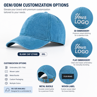 XXL Grote Baseballpet met Diepe Krans 68cm Oversized Dad Hat 100% Katoen 6 Panelen Aangepaste Logo Sportpet Unisex Alle Seizoenen