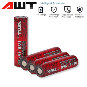بطارية ليثيوم 18650 مخصصة بسعر المصنع، 3000 مللي أمبير، 50 أمبير، بطارية ليثيوم AWT - Product Image 4