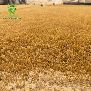 Tour verte de haute qualité 30mm hauteur de pile jaune <span class=keywords><strong>gazon</strong></span> <span class=keywords><strong>synthétique</strong></span> artificiel tapis Cesped <span class=keywords><strong>gazon</strong></span> artificiel pour l'extérieur - Product Image 1