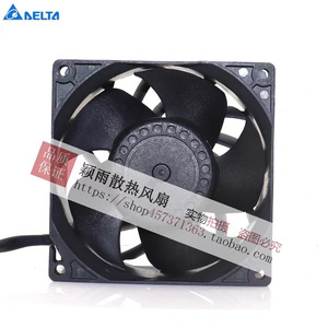 Ventilateur de refroidissement Delta THD0924HE 24V 1.80A, ventilateur axial 92x92x38mm, étanche, usage industriel - Product Image 4