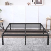 Fabricant de meubles chinois, vente en gros de cadres de lit en métal de grande taille, de haute qualité, durables et écologiques, pour la maison, la chambre à coucher, l'hôtel, l'école