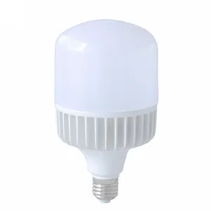 Cetakan Logam Aluminium Kualitas Tinggi Bohlam Led Perumahan Kosong 10W 20W 30W E27 T Suku Cadang Lampu E40 70W