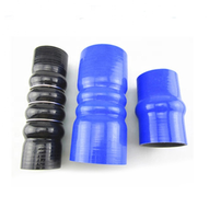 Tuyau flexible en silicone OEM haute température sur mesure pour radiateur, intercooler turbo, ou tuyau en silicone à bosse, coudé, en T ou soufflet
