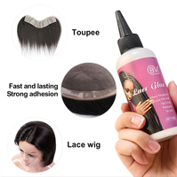 Colle pour Perruque en Dentelle Imperméable 5 oz, Marque Privée, Tenue Forte, Adhésif pour Lace Wig Résistant à l'Eau