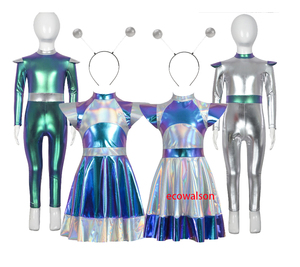 Ecoparty AI Intelligence Artificielle <span class=keywords><strong>Alien</strong></span> Cosplay Costume Halloween Astronaute Adulte <span class=keywords><strong>Robot</strong></span> Jeu de Rôle Fête Couvre-chef Costume - Product Image 6