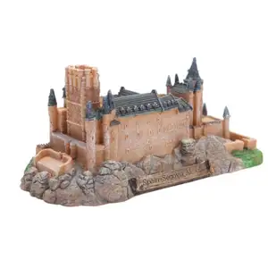 Arquitectura del castillo de Segovia española, modelo de construcción 3D de resina personalizado para regalos de recuerdo turístico