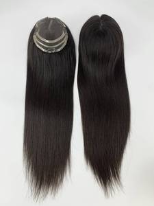 5.5*6.5 "<span class=keywords><strong>Mono</strong></span> nhấn mạnh con người cho phụ nữ da trắng Nga Trinh Nữ nhân Tóc Bạch Kim Blonde lớp biểu bì phù hợp ren phía trước tóc giả - Product Image 3