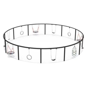 <span class=keywords><strong>Columpio</strong></span> Circular multifuncional grande de bienes raíces de la comunidad, combinación de <span class=keywords><strong>parque</strong></span> al aire libre, columpios artísticos circulares creativos para niños - Product Image 3